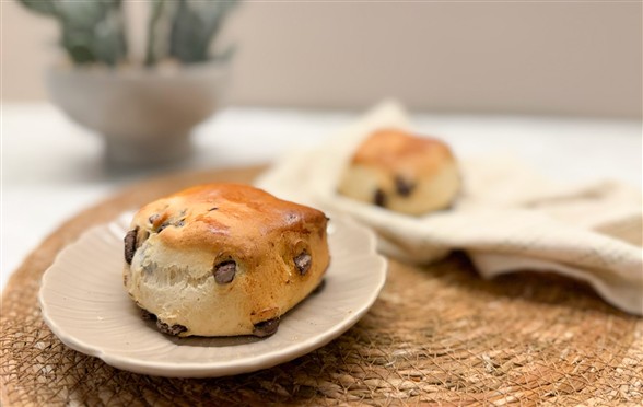 Scones m. chokolade