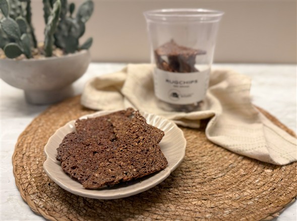 Rugbrøds Chips 150 gr.