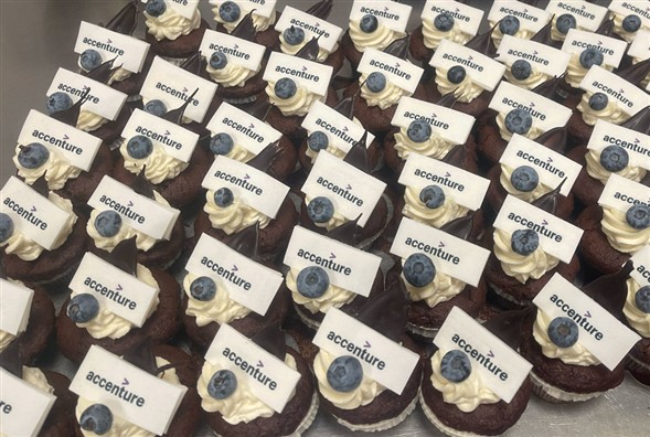 Cupcakes m/u sukkerprint